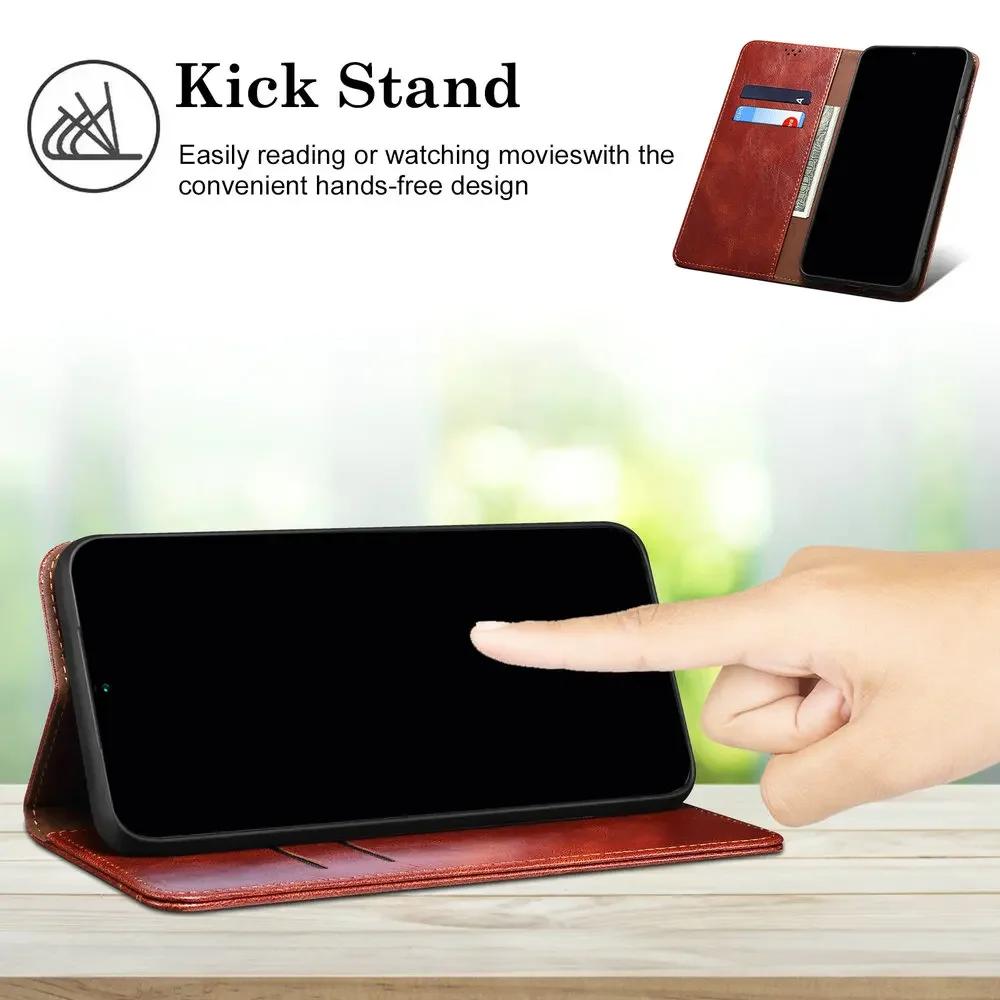 For Xiaomi 15T Pro 5G 2026 Luxury Case Magnet Leather Texture Wallet Funda Xiaomi 15T Case 360 Protect MI 15 T 15TPro Flip Cover
