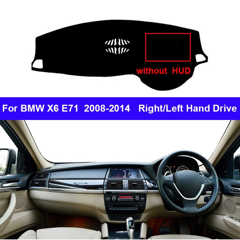 Car Dashboard Cover Dashmat Carpet Dash Mat Cape For BMW X6 E71 2008 - 2014 Anti-sun 2013 2012 2011 2010 2009 Sun Shade Auto