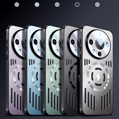 Metal Heat Dissipation Magnetic Case for Huawei Mate 70Pro 70 60 50 40 Pro Magsafe Shockproof Aluminium Alloy Bumper Hard Cover