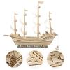 SAFIGLE Sailing Ship Wood Puzzle A DIY 3D Puzzle for Building Model Ships and Sailing Models for Kit Children.