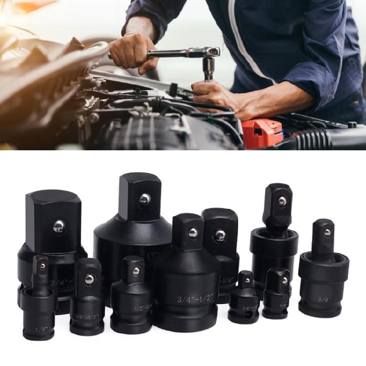 High Strength Impact Adapter & Reducer Set Suitable for Seamlessly Integration with Various Power and Pneumatic Wrenches