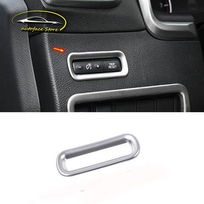 Aço Inoxidável Para Nissan Murano 2015-2018 Decorador de Carro Acessórios Painel do Interruptor de Ajuste dos Faróis Moldura Capa Acabamento