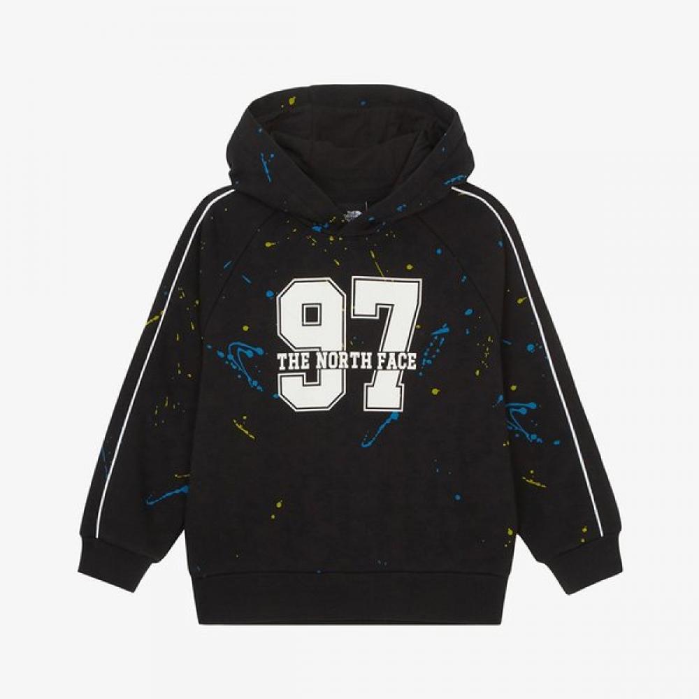 The North Face Kids Hoodie Black Nm5pr54s BLACK/140