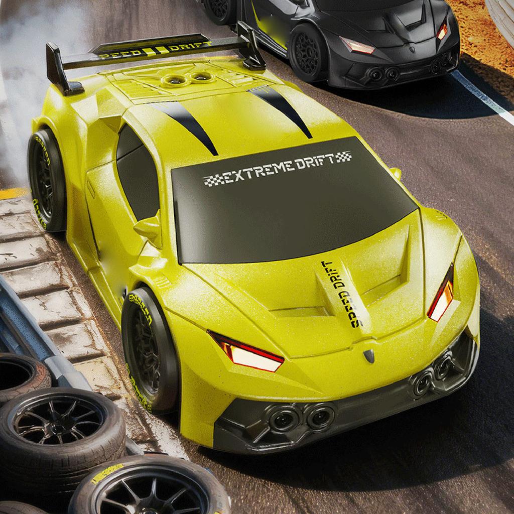 Sensing Remote Control Car Cool Sound and Light 4 Modes Smart 4  Induction Drift RC Car Toy