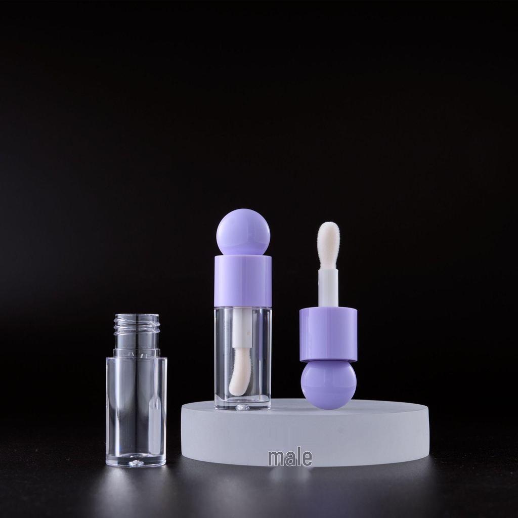 Large Brush Lip Gloss & Eyeliner Tube - Thick, Empty Container for Cross-Border Bestsellers