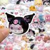 100Pcs Cartoon 3D Cute Sanrio Graffiti Stickers Waterproof Decals Stickers For Laptop Phone Thermos Ipad Diy Stickers Kids Gift