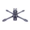 STEELE 5 220mm Wheelbase 5mm Arm Thickness Carbon Fiber X Type 5 Inch Freestyle RC FPV Racing Drone Frame Kit Accessories