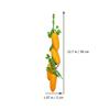 2 Pcs Simulated Corn Hanging Skewers Imitation Pendant Simulation Prop Ornament Fruit Green Office