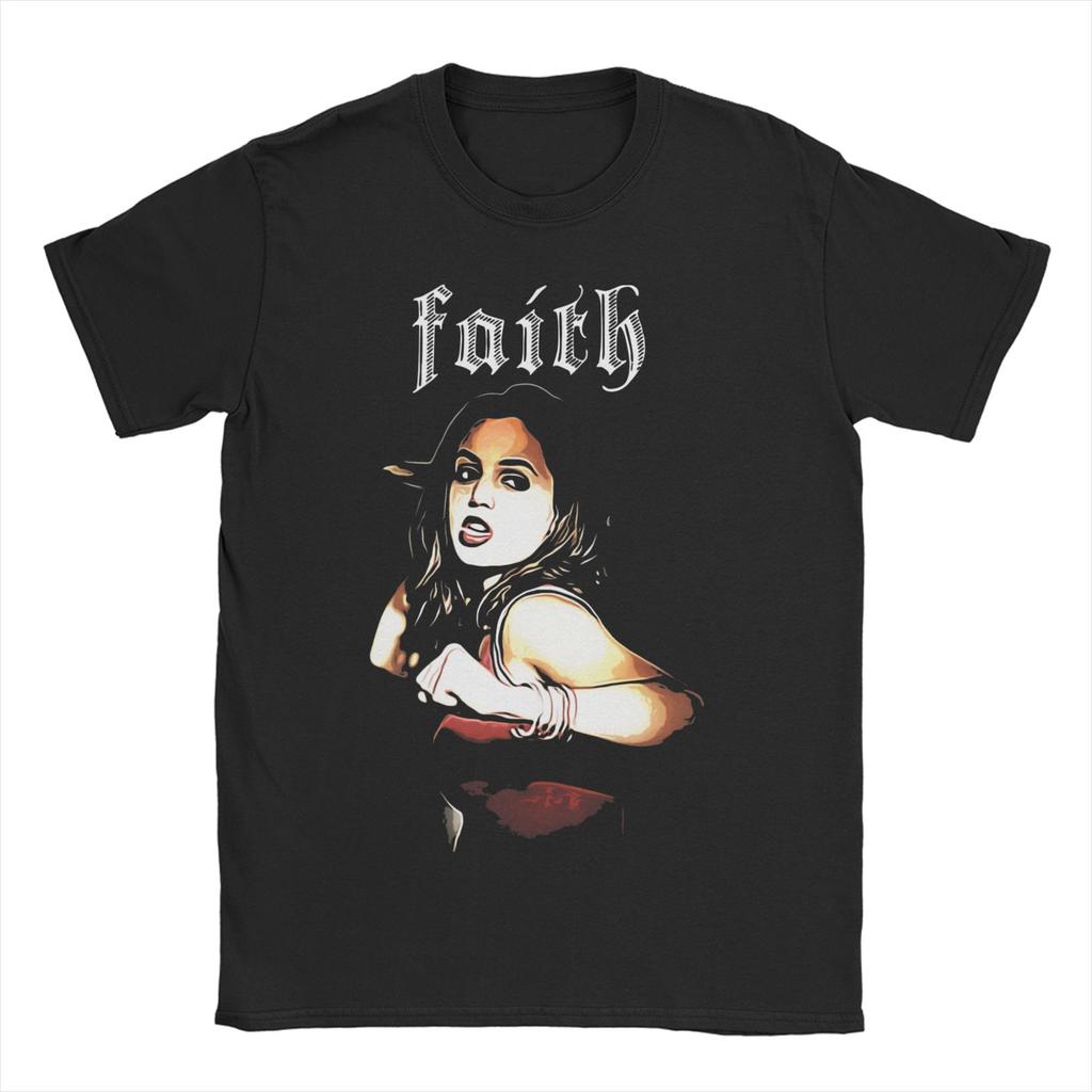 Unisex WOMENs TShirt Buffy Vampire Metal Mashup Slayer Band Pure Cotton Tee Shirt Short Sleeve T Shirts O Neck Clothes Plus Size