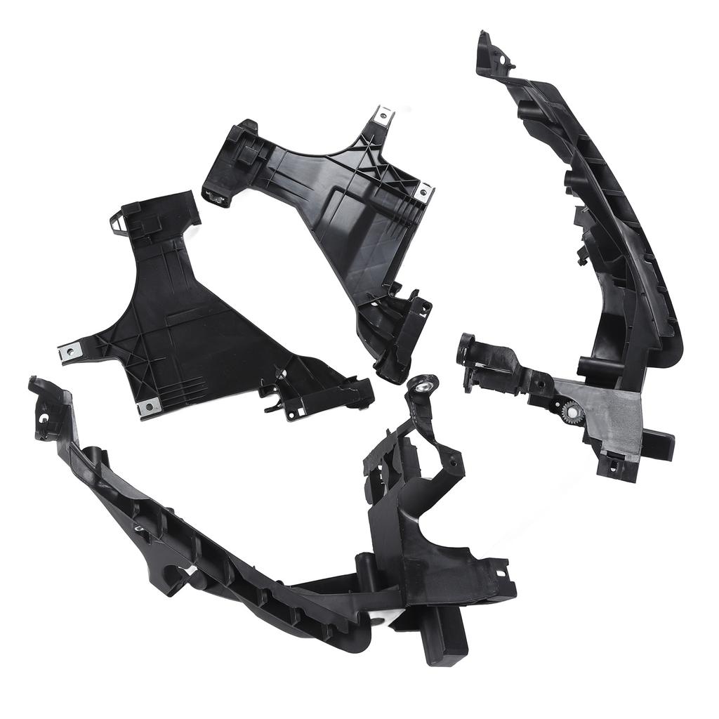 4 Pcs Front Headlight Mount 8T0941453B Strong Toughness Vibration Resistant Left Right Headlight Support Bracket for A4