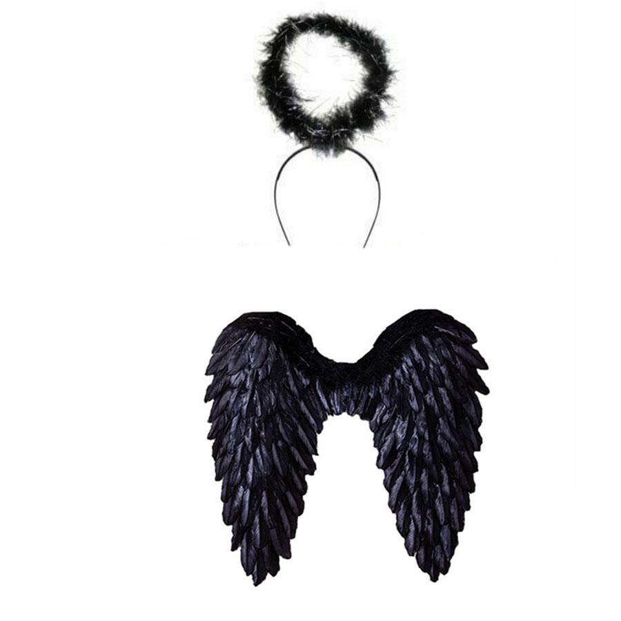 Black Angel Can Be Used for Parties, Masquerade, Dress Yourself Beautifully.