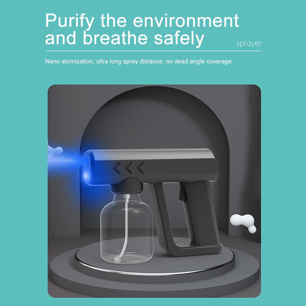 Hand-held Atomizer Spray Guns Nano Mist Sprayer Santitizer Machine 250ml Cordless Electric ULV Fogger For Office/Garden  Sprayer