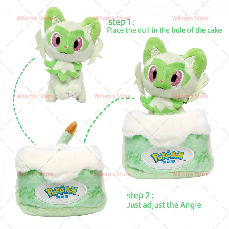 32 Styles Original Pokemon Plush Keychain Pikachu Bulbasaur Gengar Mimikyu Plusle Minun Cute And Charming Backpack Pendant Keyring Present