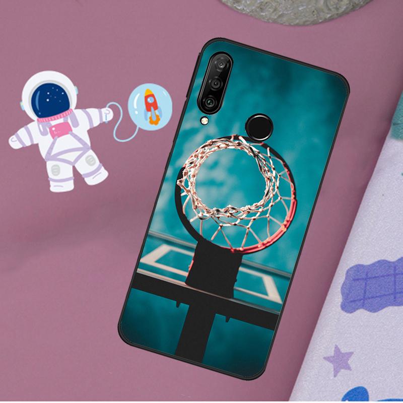 Basketball For Huawei Nova 11i 7i 8i 12i 12s Y73 Y70 Y90 Y60 Y72 Y61 Y91 9 10 SE P40 Lite P30 Pro Case