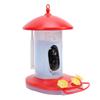Smart Bird Feeder with Camera WiFi 2MP 1080P HD Wide Angle Solar Powered Water Proof Bird Watching Feeder with APP for