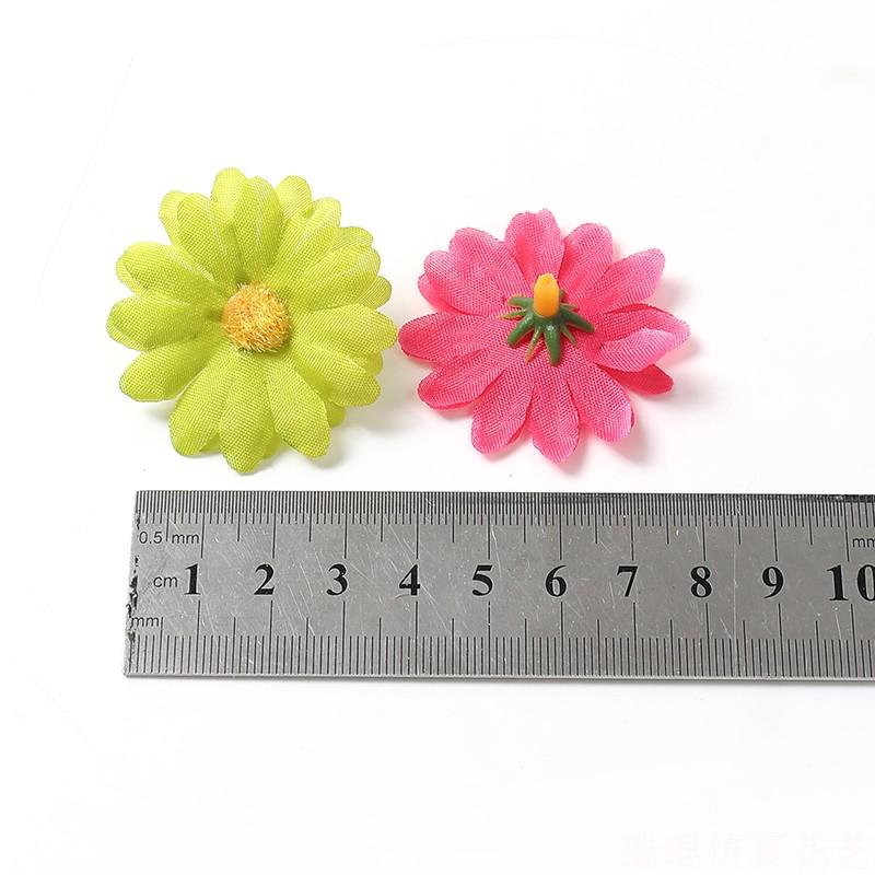 Mori Sonnenblume & Chrysantheme Seidenblumen für Foto-Requisiten & DIY-Bastelarbeiten