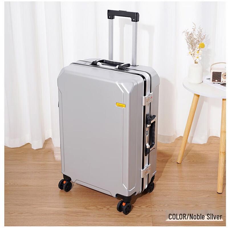 Yaxuange Hardside Spinner Luggage with Detachable Wheels