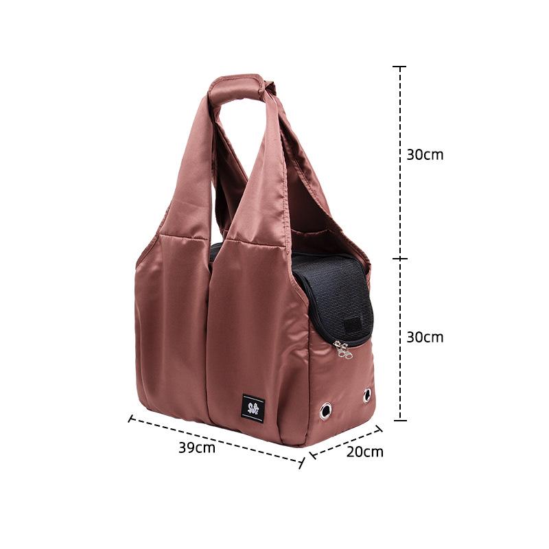 DoDoPet Pet Travel Shoulder Bag: Spacious, Breathable, Portable for Cats and Dogs