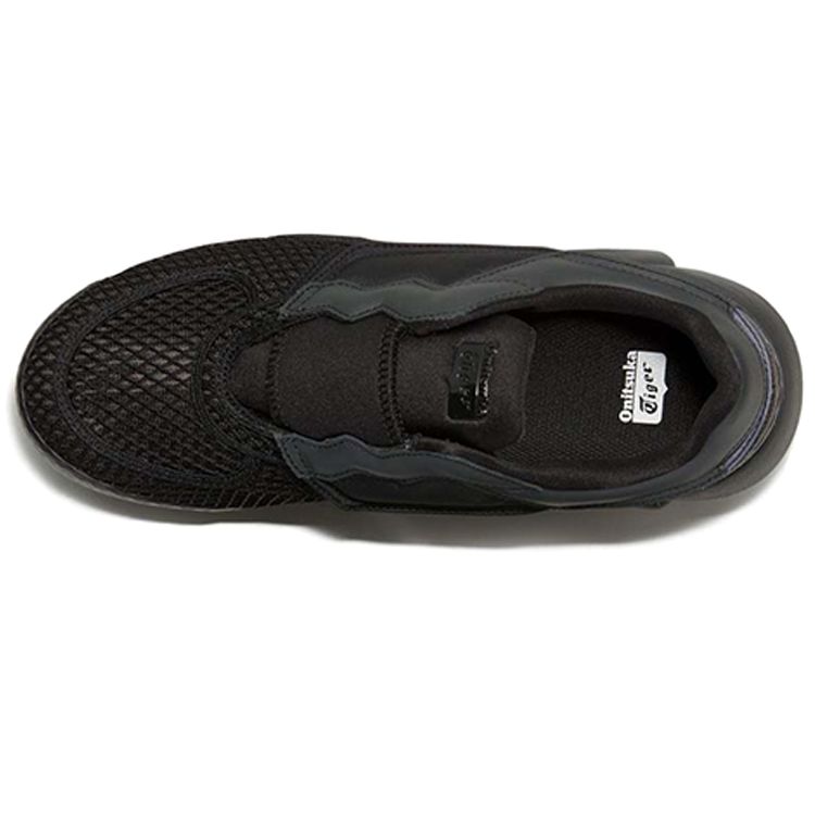 Onitsuka Tiger Admix Runner Fabric Sports Versatile Comfortable Shock Absorbing Breathable Low Top Casual Shoes Unisex sneaker Black 1183B307-001