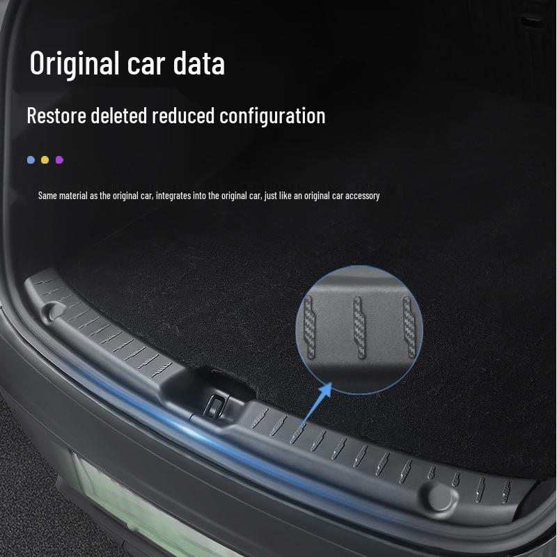 Refreshed Model Tesla Trunk Anti-Collision Tailgate Protector Strip