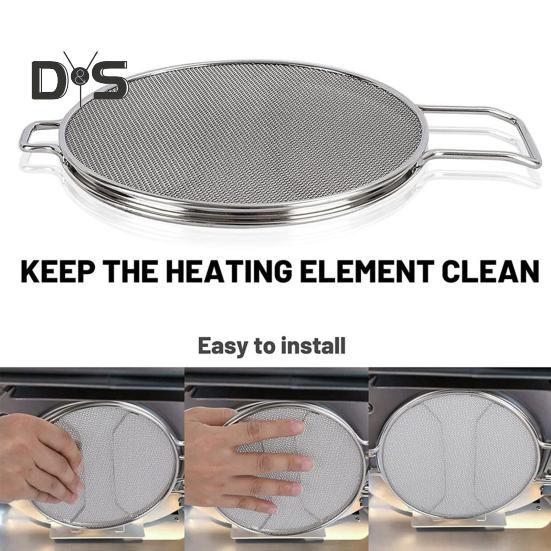 Splash Net Durable Safe Reusable Splash Guard Stainless Steel Splatter Shield for Ninja Foodi IG600/601/651