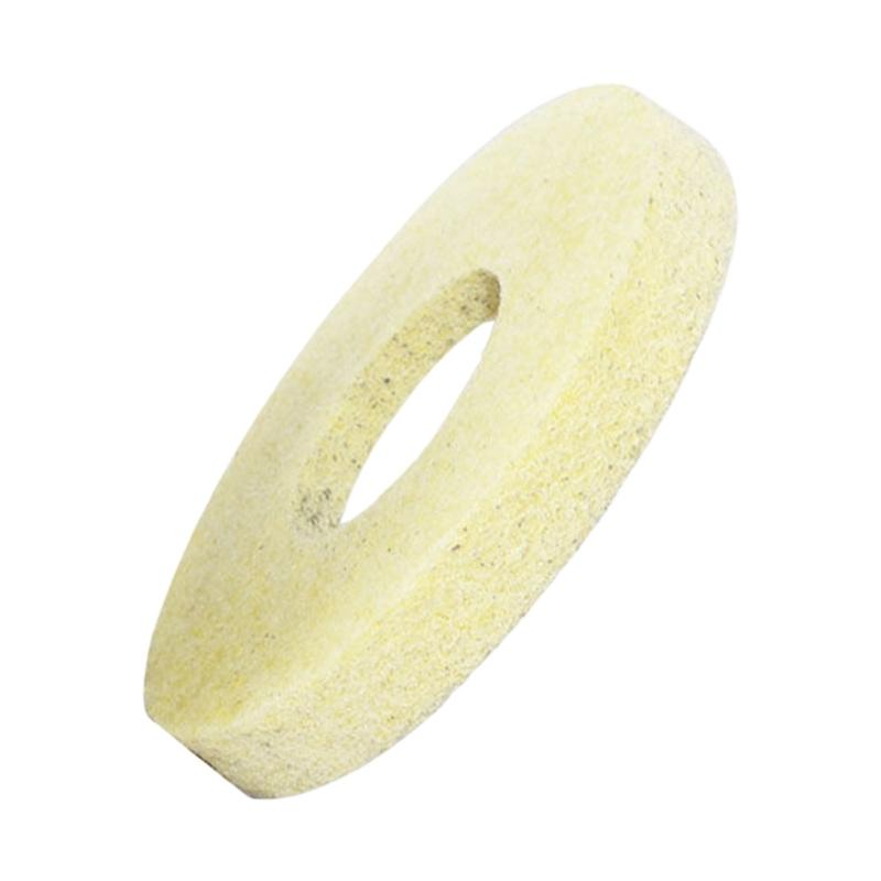 Heavy Duty Polishing Wheel For Metal Wood Plastic 12000RPM High Efficiency Lightweight 80G Ergonomic Design