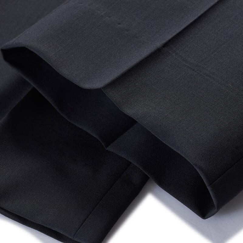 Jiumuwang Men's Wool & Silk Blend Suit Pants