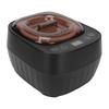 Ensemble de machine à cire en silicone pliable de 100W haute puissance avec bol en métal