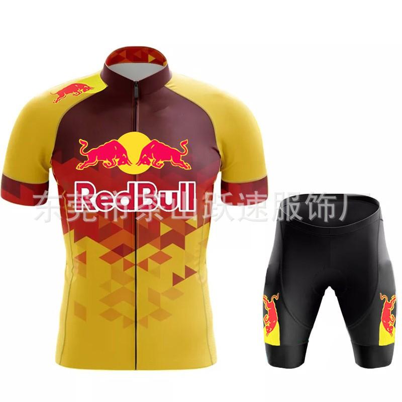 Short Sleeve Outdoor Sports Set Quick Dry Cycling Jersey Breathable Heat Resistant Unisex