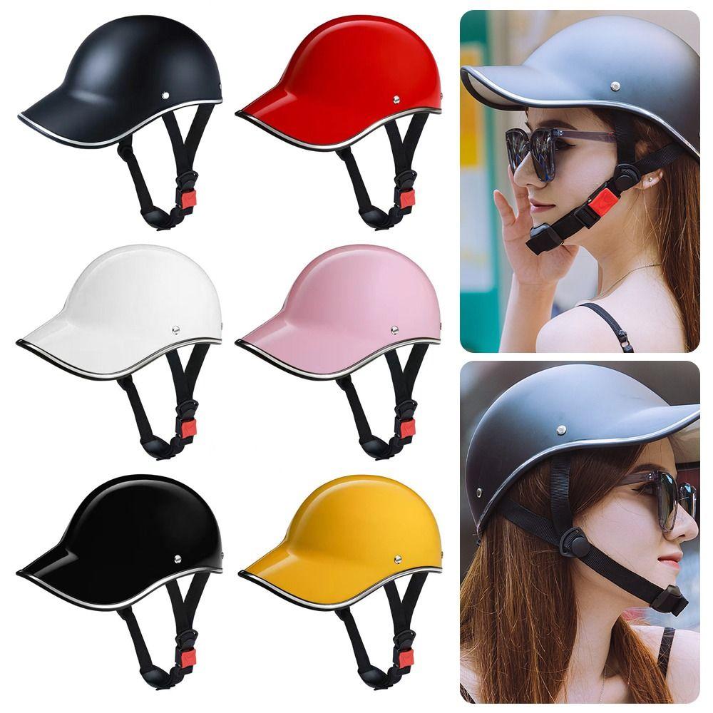 1Pcs Electric Cycling Electric Bicycle Helmets Universal Baseball Cap Hat Safety Helmet  for Adults