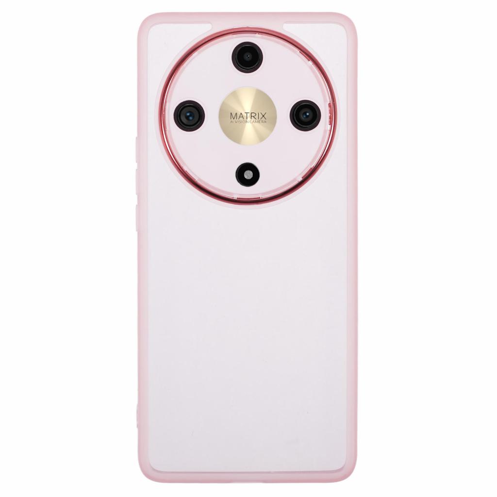 DKSM Series For Honor Magic6 Lite 5G/X50 5G/X9b 5G Case Electroplated Camera Frame TPU Phone Cover