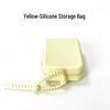 Silicone Macaron Zipper Coin and Cable Bag with Custom Logo In Various Styles