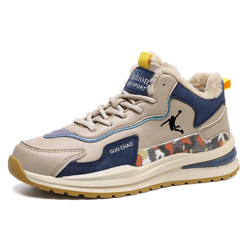 New velvet running shoes, comfortable casual sneakers