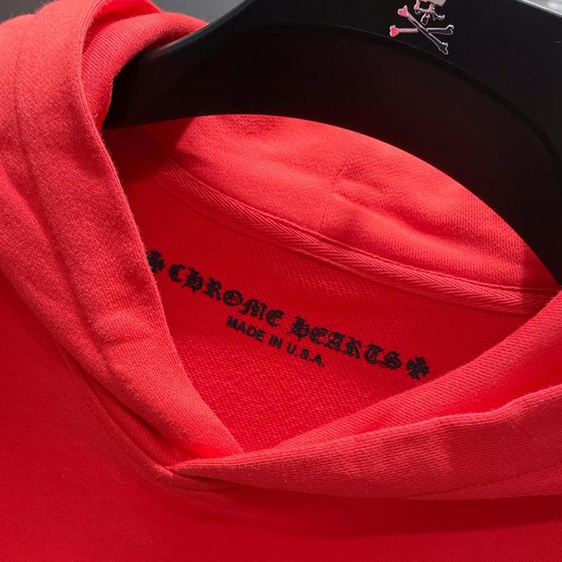 8399 CHROME HEARTS 2025 New Spring and Autumn Plus-size Thin Style Classic Style Logo Hooded Sweatshirt for Couples