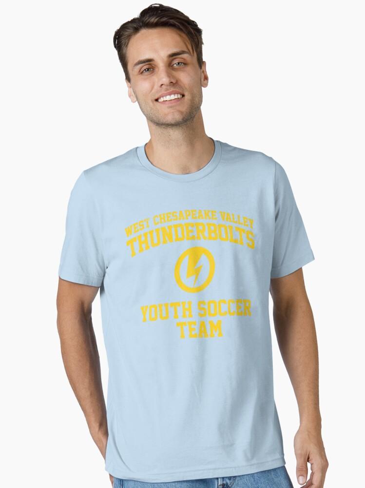 Thunderbolts West Chesapeake Valley Thunderbolts Youth Soccer Essential T-Shirt