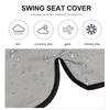 1 pc Outdoor Swing Seat Cover Waterproof Weatherproof Durable Uv Protection Dustproof For Garden Patio Furniture Protection