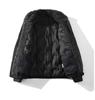 Herren Luxus Bergadler Lammwolle Winter Daunenjacke