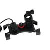 LMoDri USB Universal Chargeable Motorcycle Phone Holder 360 Motorbike Adjustable Rotating Mount Mobile Phone