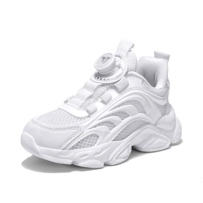 28-40 Children's Plus Size Fashionable Double Net Sports Shoes Outdoor Running Shoes Dad Shoes