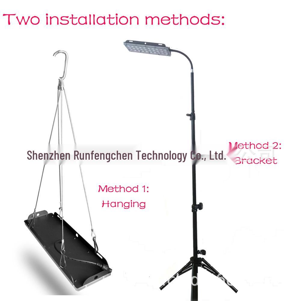 New Custom Floor Stand Lamp - Single/Double Head Red Light Therapy with Timer, 100 Lights