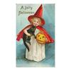 24 ks Vintage Halloweenských pohlednic Dýňové psací karty Kreativní dekorativní Halloweenské dárkové karty pro děti Dívky Chlapce D57B