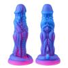Realistic Silicone Dildo for Women, Alien Design Anal Plug with Suction Cup, Adult Sex Toys for Couples