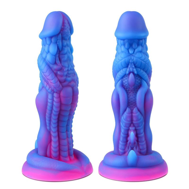 Realistic Silicone Dildo for Women, Alien Design Anal Plug with Suction Cup, Adult Sex Toys for Couples