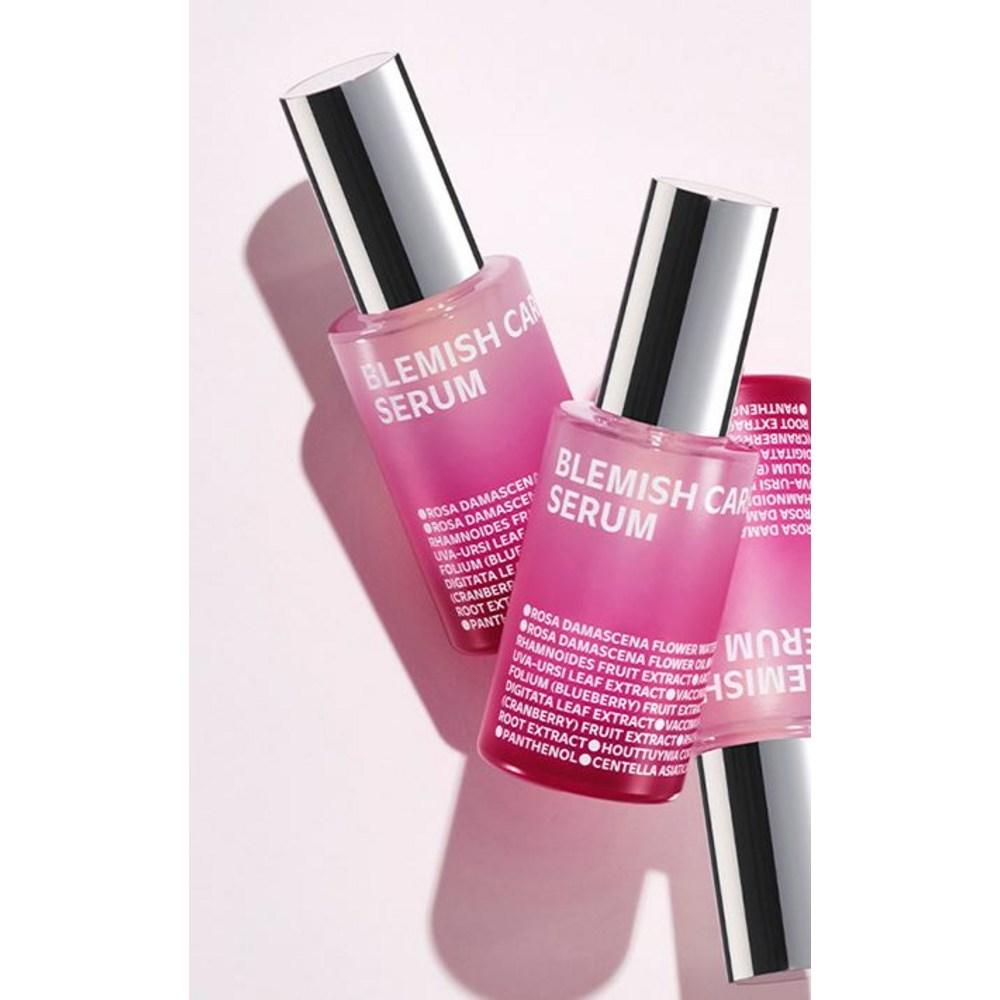 isoi Sérum Blemish Care Up Blemish Rose 2p, Concentré contour des yeux 2p, 1 coffret