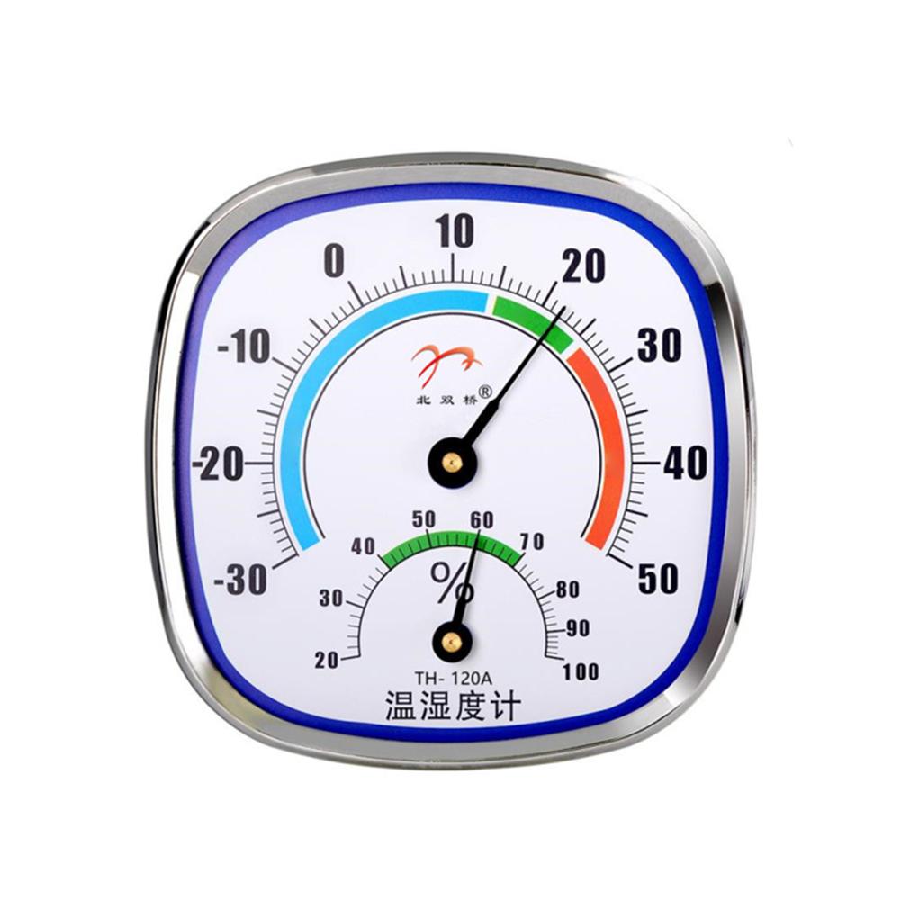 Indoor Household High-Precision Desktop Wall-Mounted Room Temperature Battery-Free Temperature and Humidity Thermometer