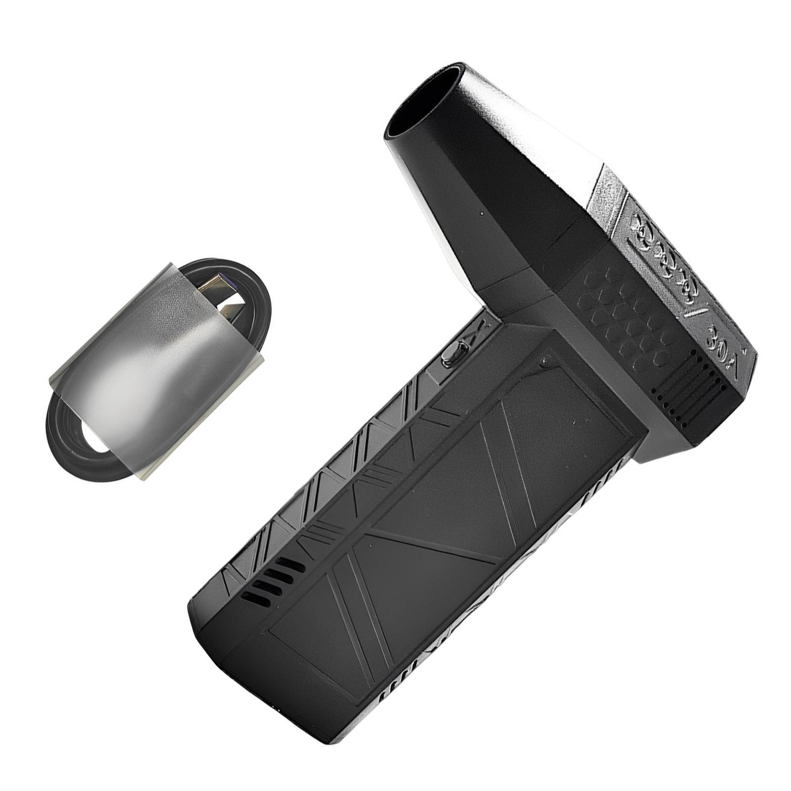 

3 Gear Adajustable Mini Jet Blower Mini Tur-bo Jet Fan 130000 RPM Electric Jet Fan Easy To Clean