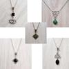 Trendy Gothic Punk Hip Hop Necklace, Personality Charm Pendant, Versatile Fashion Jewelry for Men and Women Gift