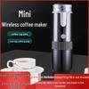 Compact Rechargeable Portable Wireless Coffee Machine for Capsules - Automatic Handheld Espresso Maker for Home and On-the-Go.