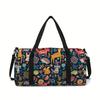 Modische Tierpferd Panda Katze Hund 3D-Druck Große Kapazität Reisetaschen Fassform Umhängetasche Sporttaschen Fitnessstudio Yoga Tasche