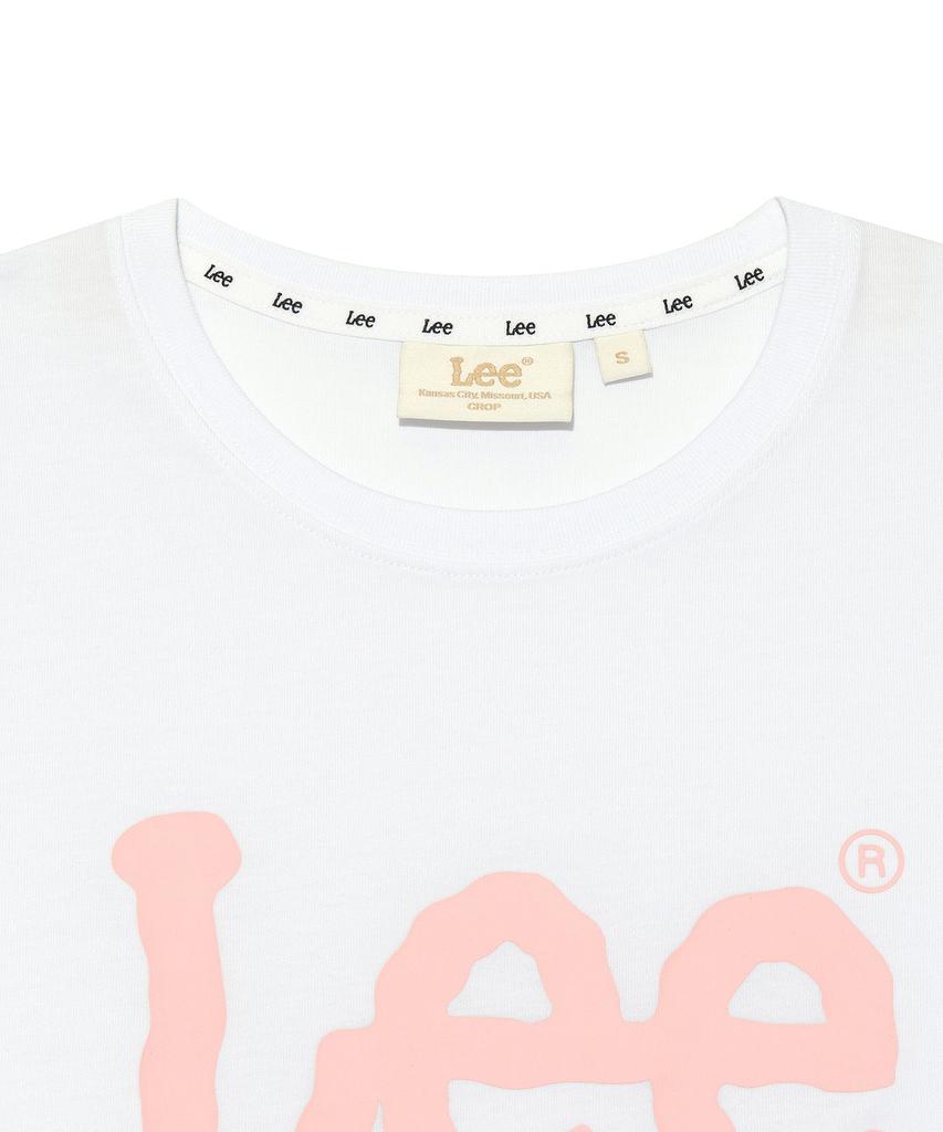 LEE Women Big Twitch Logo T-Shirt Pink